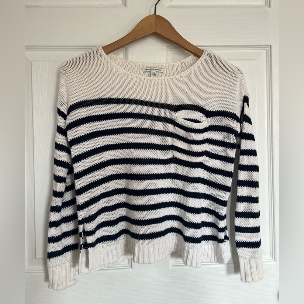 american eagle outfitters size xs striped sweater